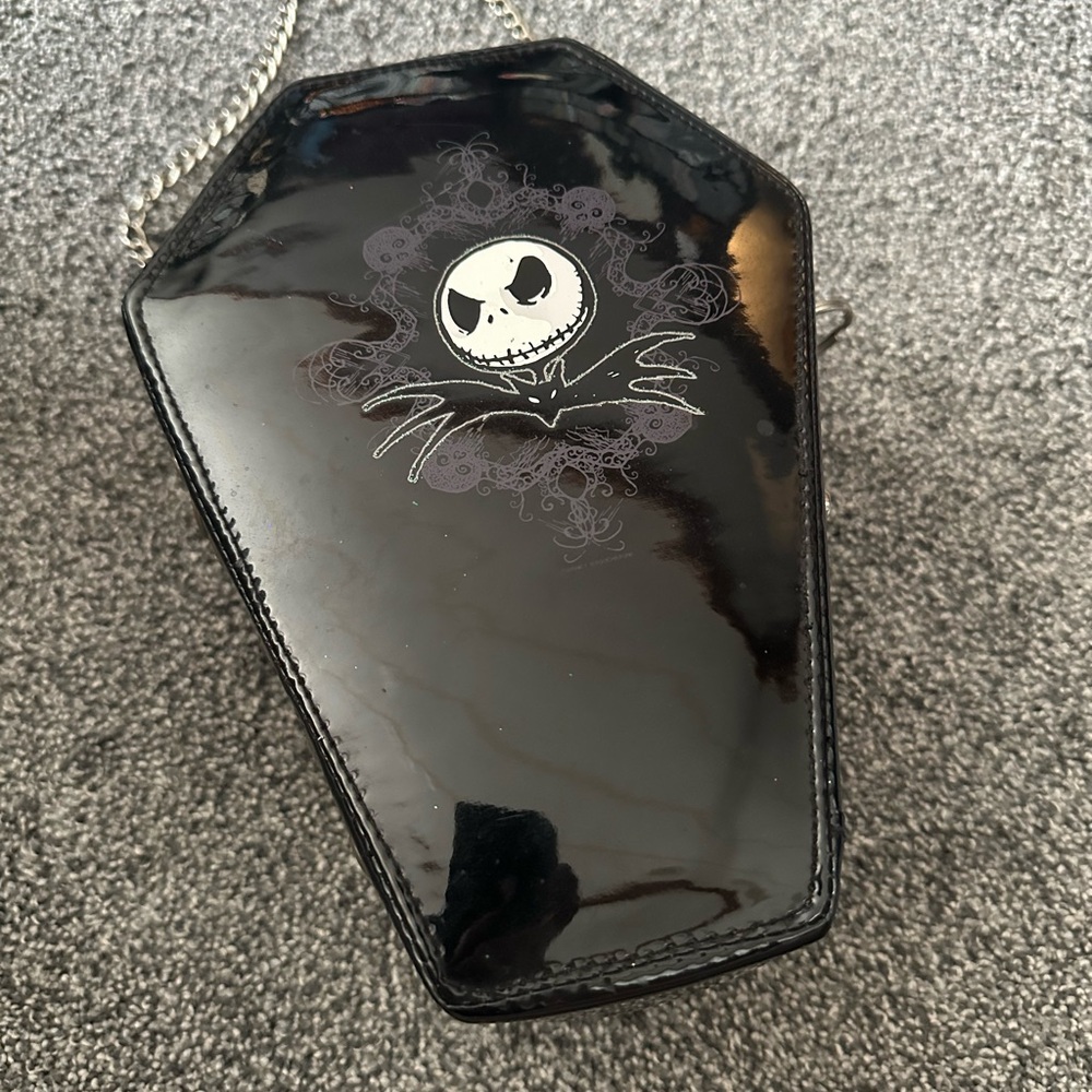 *RARE* Disney Nightmare Before Christmas Coffin Shaped Purse